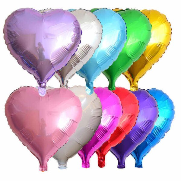 18 inch heart balloons wedding bridal shower hens party birthday baby shower decorations