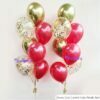 Chrome-Confetti-Balloon-Bouquet-Chrome-gold-confetti-gold-and-red-theme