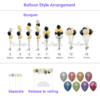 helium chrome balloons 8 colors