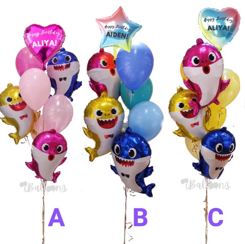 Baby Shark Balloon Bouquet | Kids Love It! | Shop Online 24/7
