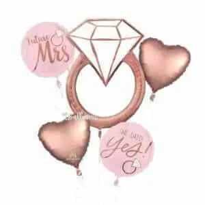 proposal balloons wedding balloons will you marry me balloons iballoonz