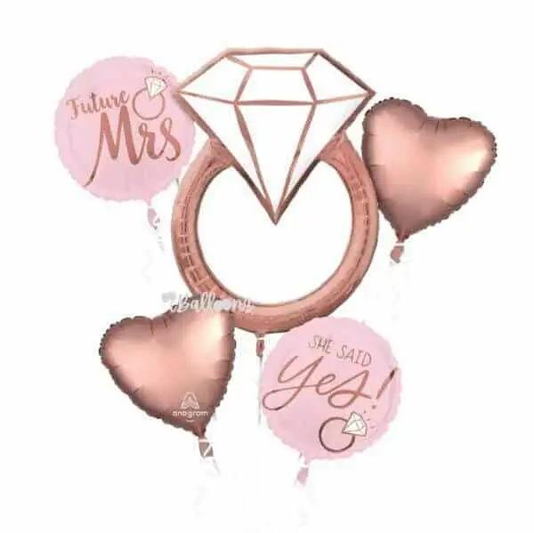 proposal balloons wedding balloons will you marry me balloons iballoonz