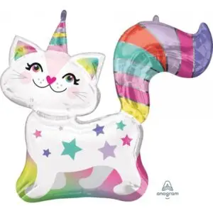 cat balloon caticorn balloon rainbow iballoonz balloons delivery