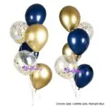 CHROME GOLD & MIDNIGHT BLUE